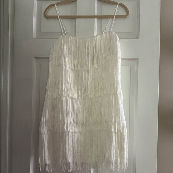 NWT Abercrombie & Fitch fringe mini dress - Picture 3 of 5